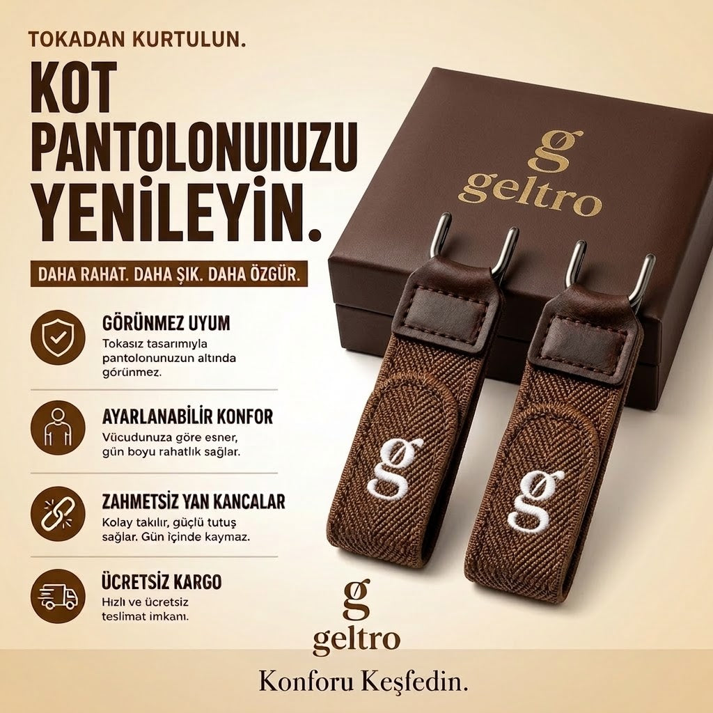 Geltro™ Tokasız Kemer